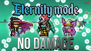 Terraria Eternity Mode - All Bosses No Damage