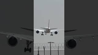 Turkish a350 landing in dubai