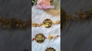 DIY Rakhi ✨ #shorts #rakhi #rakhispecial #viral #reels #youtubeshorts #craft #youtube #subscribe