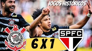 CORINTHIANS 6X1 SÃO PAULO 2015 HD - JOGO DAS FAIXAS E SHOW DO TIMÃO NO TRICOLOR