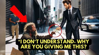 A KIND MILLIONAIRE CHANGES A HOMELESS MAN’S LIFE   WHAT HAPPENS NEXT IS SHOCKING