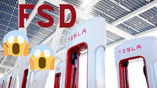 Can Tesla FSD drive to charging stations?