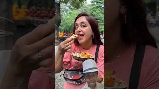 Chori ke spicy gol gappe 🤣 | tricky way to eat  pani puri | #trending #cheeseparatha #shorts