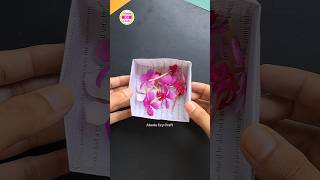 How to make Paper Trash Bin | Origami Trash Bin Tutorial | Paper Dustbin #shorts #diy