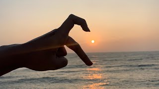 Sunrise at #kanyakumari #india