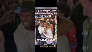 🔴JAGUAR WRIGHT LOSES HER MIND COMING FOR 50 CENT😭