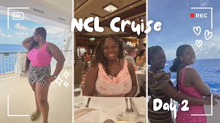 How I spent my Full Day on the Norwegian Jade Cruise | Sisters Cruise Vacation | Day 2