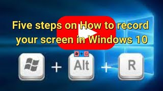 Steps on How to record your screen in Windows 10 | Hakbang sa Pagrerecord ng Screen sa Windows 10