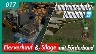 LS22 | 017 - Ellerbach | Eierverkauf & Silage mit Forderband | Let's play gameplay german deutsch