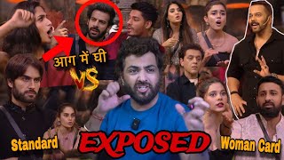 #BIGGBOSS18 :ROHIT SHETTY KA VAAR KARANVEER SARA WRONG YA RIGHT❓RAJAT DIGVIJAY👌KASHISH🤯ARFEEN OUT