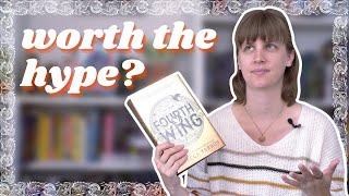 trying another tiktok-hyped book | fourth wing reading vlog + review