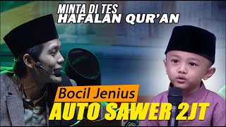 BOCIL JENIUS ,, Minta Tantangan Tes hafalan Alqur'an !! Bocil dapat saweran Dari gus iqdam