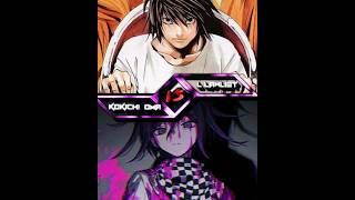 L Lawliet  (Canon) VS Kokichi Oma