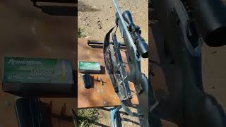 prueba municion Remington mach 77g rifle tikka.223