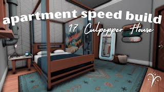 17 Culpepper House ~ new legacy apartment | Speed Build