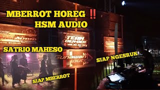 mberrot bersama HSM AUDIO sound sultan GONDANGLEGI, mberrot Horeg penonton membludak ‼️