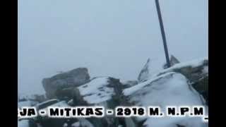 Greece Mitikas 2918 m above sea level - Grecja najwyższy szczyt Mitikas 2918 m n.p.m.