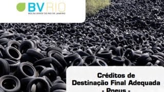 BVRio, Creditos de Destinacao Adequada de Pneus - CDA-PN