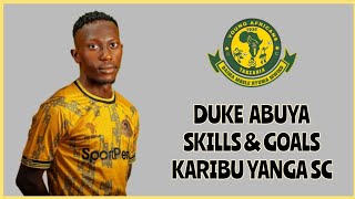 Duke Abuya | Skills & Goals 2024 | Tazama uwezo wa mchezaji mpya wa Yanga SC