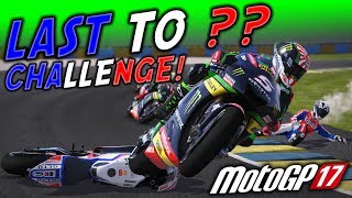 KAMIKAZE BIKE! LAST TO ?? CHALLENGE! | MotoGP 17 | French GP Johann Zarco