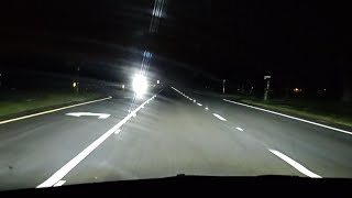 Night drive to airport come chat