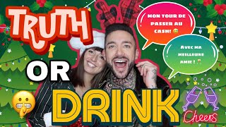 MON PROPRE TRUTH OR DRINK avec MA MEILLEURE AMIE ! ( JE RÉPONDS ENFIN À TOUTES VOS QUESTIONS.. 👀☕️)