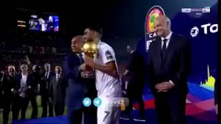 لحضة تتويج منتخب الجزائر بالكأس🏆🏆🎖شكرا يا ابطال🥳🥳🇩🇿