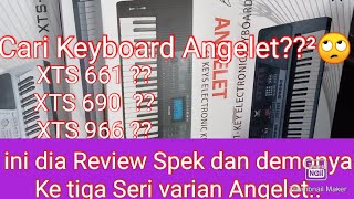 Keyboard Angelet Rekomendasi keyboard pemula buat belajar tersedia 3 seri pilihan budget 1 jtaan