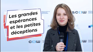 Les grandes espérances et les petites déceptions // Репортаж со всеросса по французскому