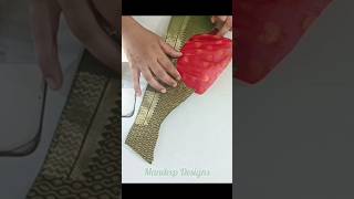 Puff Sleeves design cutting and stitching #shortvideo