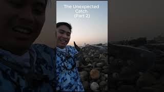 unexpected catch part 2 (watch the full video on my channel) #fishing #anglingadventures #anglerslif