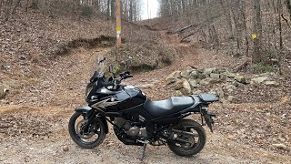 Suzuki V-Strom 650: Hill Climbing Fun