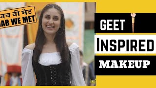 Recreating Makeup Look Of Kareena Kapoor From Jab We Met | Celebrity Makeup Look |