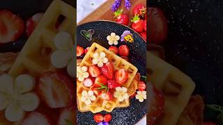 the best Belgian waffle. #vaffle #belgiskavåfflor #recept #asmr #fyp #food #baka #dessert #sweet