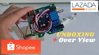 COSTOM BOARD shopee/lazada (unboxing and over view)