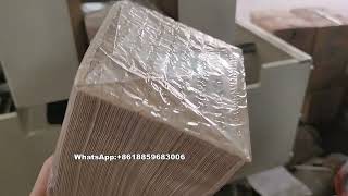 How to pack napkins,automatic napkin paper packing machine