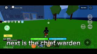 DEFEATING ALL THE BOSSES IN ROBLOX BLOX FRUIT...(prt1)