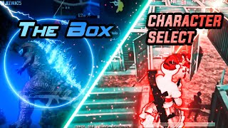 The Box X Character Select #PUBG edit Montage #BGMI