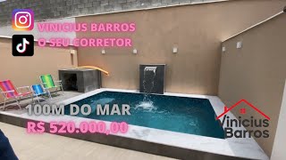 SOBRADO A 100 METROS DO MAR DE ITANHAÉM - Vinicius Barros Corretor