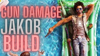 Gun Damage Jakob Build with Block or Dodge (Dead island 2)