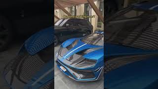 Craziest car parking ever in Dubai #trending #car #bugattichiron#youtubeshorts#amg#motivation#viral