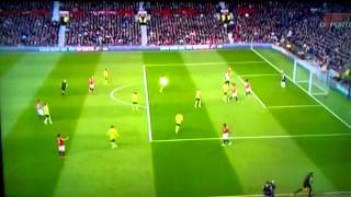 MANCHESTER UNITED VS ASTON VILLA VAN PERSIE GOAL