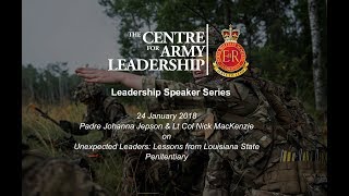 CAL Speaker Series - Unexpected Leaders