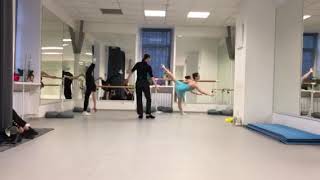 Yulia Makhalina ballet class