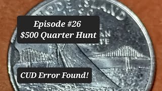 Episode 26 and a New 2024P Error Coin! $500 Quarter Box Hunt! #coinrollhunting #coin #coincollecting