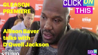 Sundance 2016 - Gleason Premiere - NFL player D'Qwell Jackson