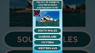 Sydney 🤔✔ #sydney #quizze #short