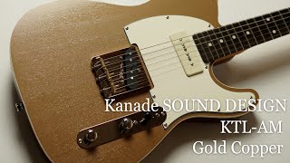 White Guitars - Kanade SOUND DESIGN / KTL-AM Gold Copper