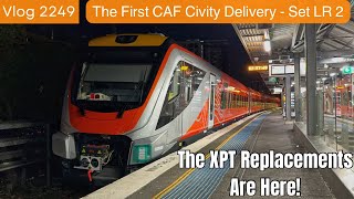 Sydney Trains Vlog 2249: The First CAF Civity Delivery - XPT Replacements Have Arrived in Sydney!