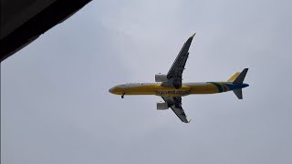 Cebu Pacific Airbus A321-271NX Landing in Manila